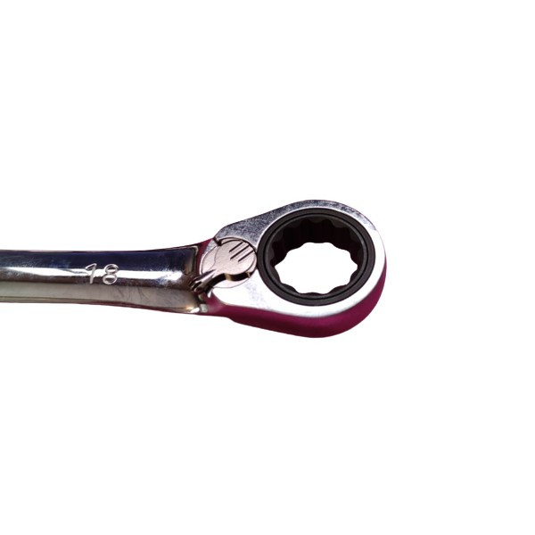 آچار یکسر تخت یکسر و یکسر جغجغه ای بوکسو مدل GWR2-18 سایز 18 میلی متر