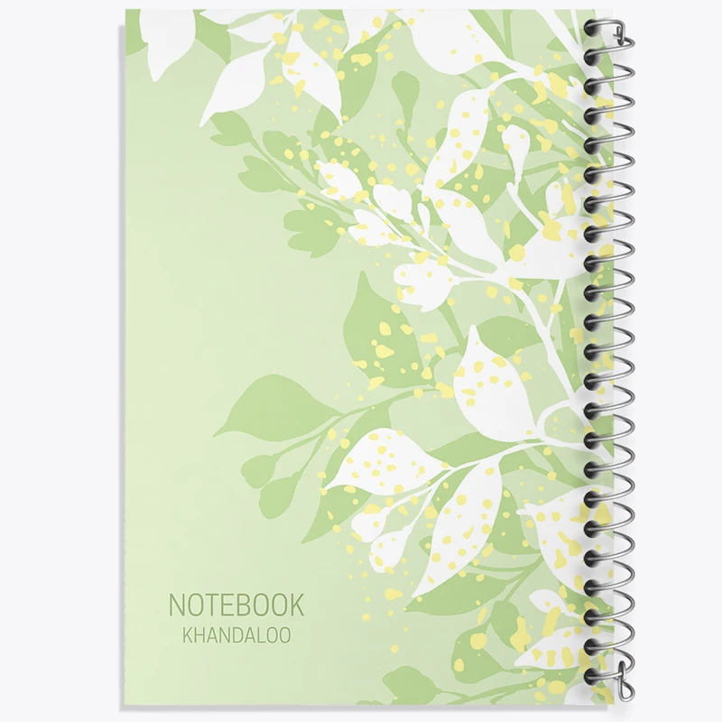 دفتر ژورنال نویسی 50 برگ خندالو مدل نقطه ای طرح مینیمال کد N664