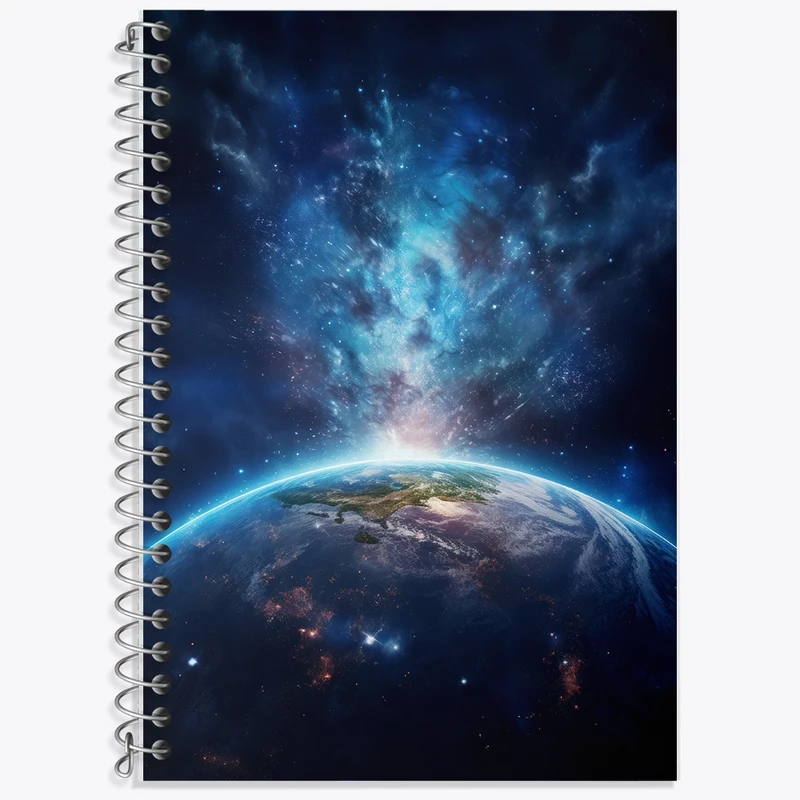 دفتر لغت 50 برگ خندالو طرح زمین کد F2728