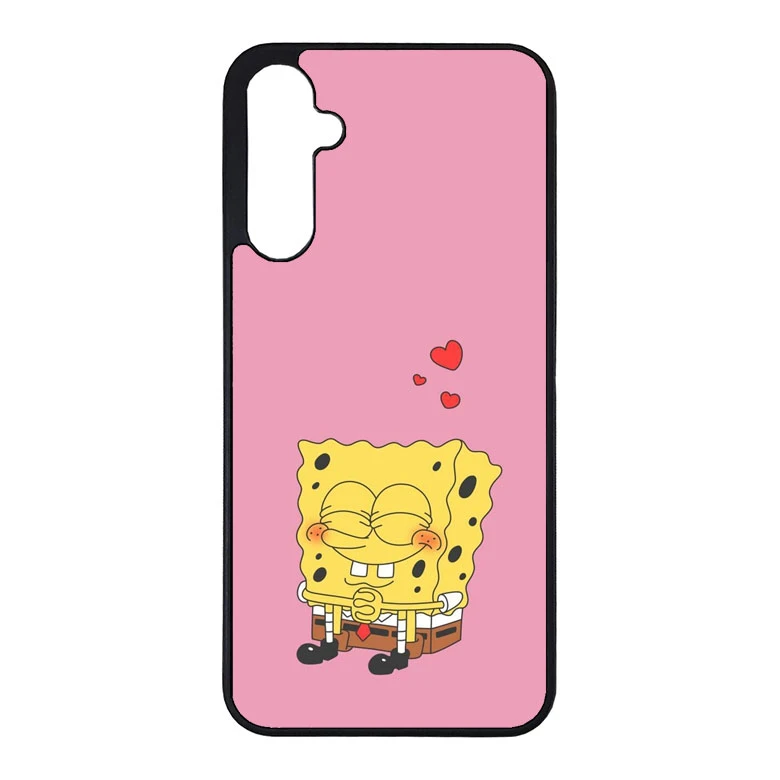 کاور گالری وبفر طرح باب اسفنجی مناسب برای گوشی موبایل سامسونگ galaxy a34 5g