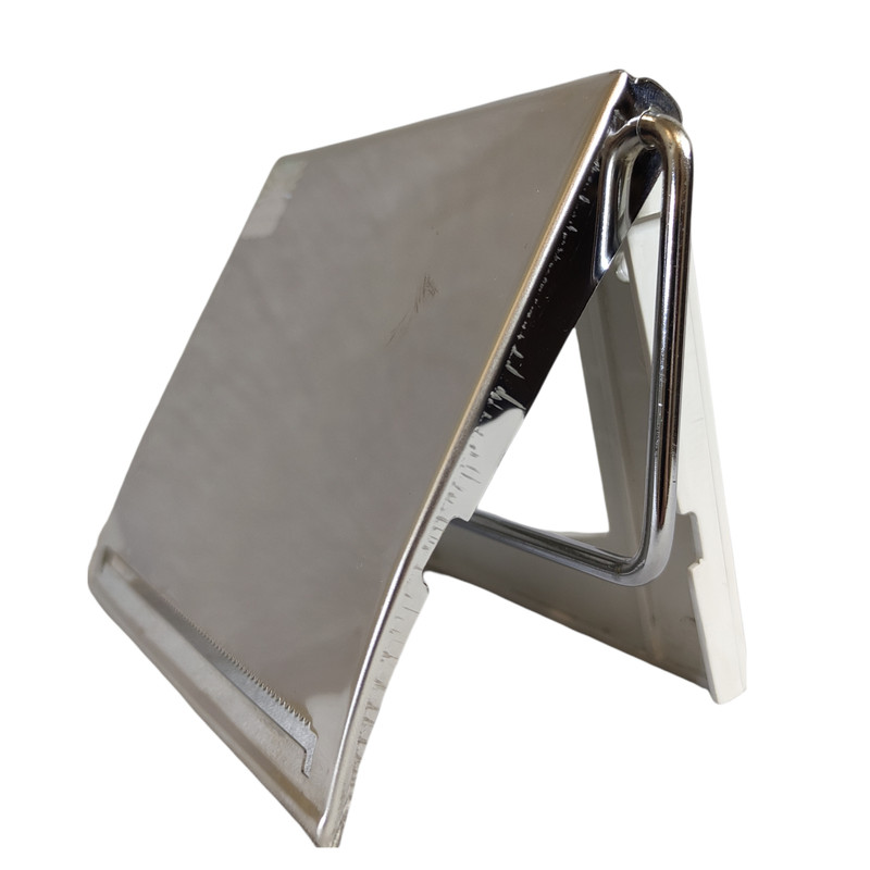 پایه رول دستمال کاغذی سها مدل استیل تخت کوچک