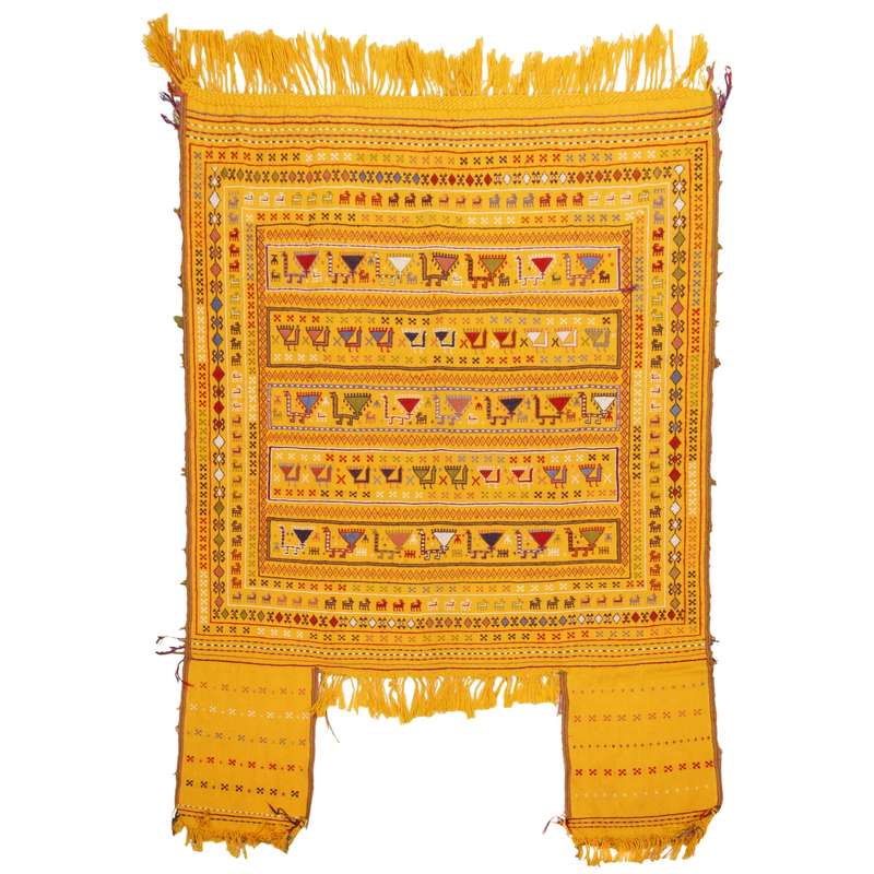 گلیم دستباف ذرع و نیم سی پرشیا کد 156058