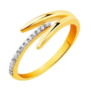  انگشتر طلا 18 عیار زنانه آراقیراتیس کد Ara0279