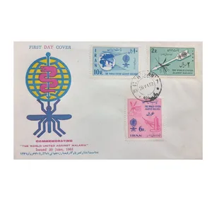 تمبر یادگاری مدل روز مالاریا مجموعه 3 عددی