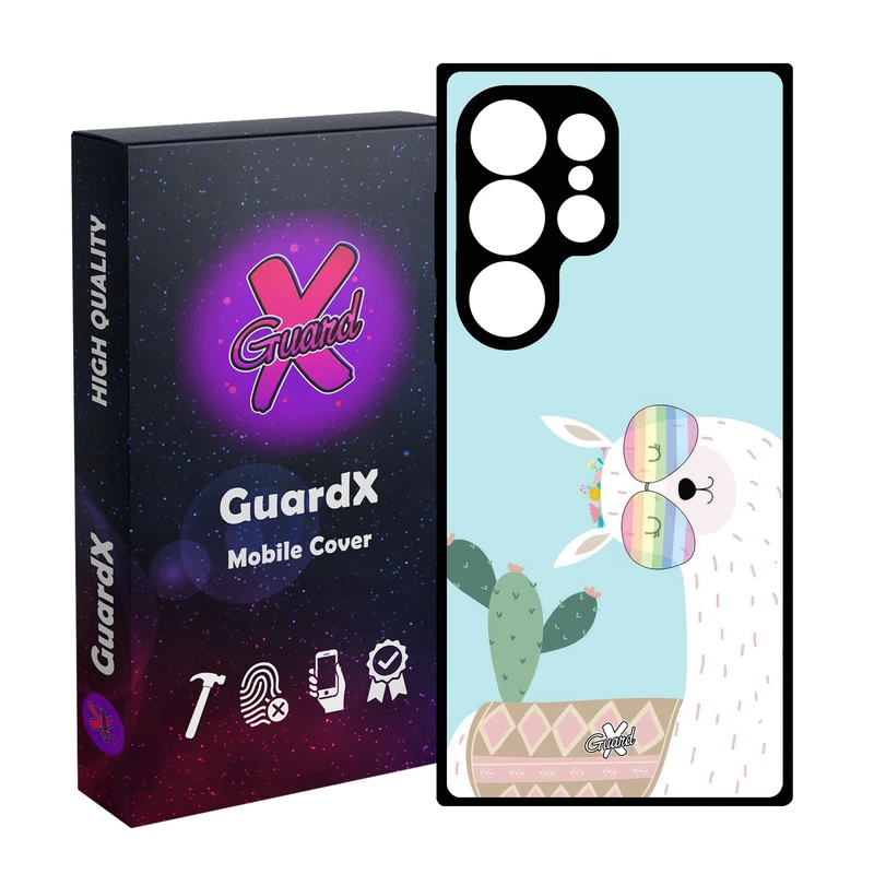 کاور گارد ایکس طرح لاما مدل 10644 مناسب برای گوشی موبایل سامسونگ Galaxy S25 Ultra