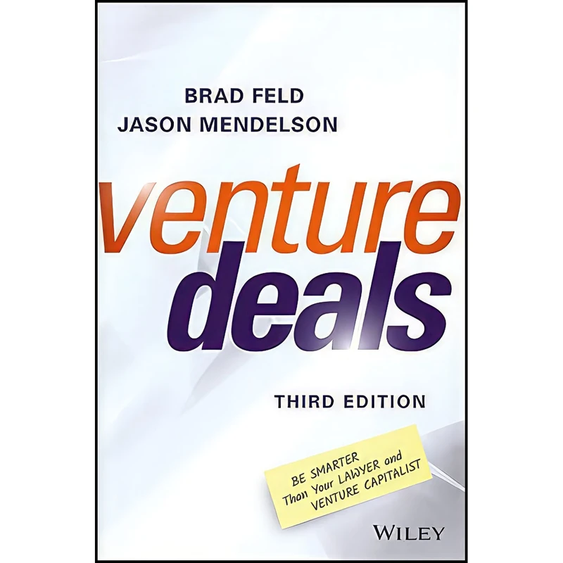 کتاب Venture Deals اثر Brad Feld and Jason Mendelson انتشارات Wiley