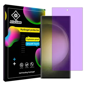 Arka Glass Tough model Anti-Purple ray screen protector suitable for Samsung Galaxy S23 Ultra Mobile phone