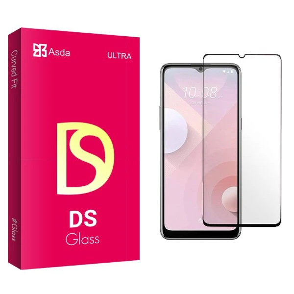 محافظ صفحه نمایش شیشه ای آسدا مدل DS مناسب برای گوشی موبایل اچ تی سی Desire 20 Plus