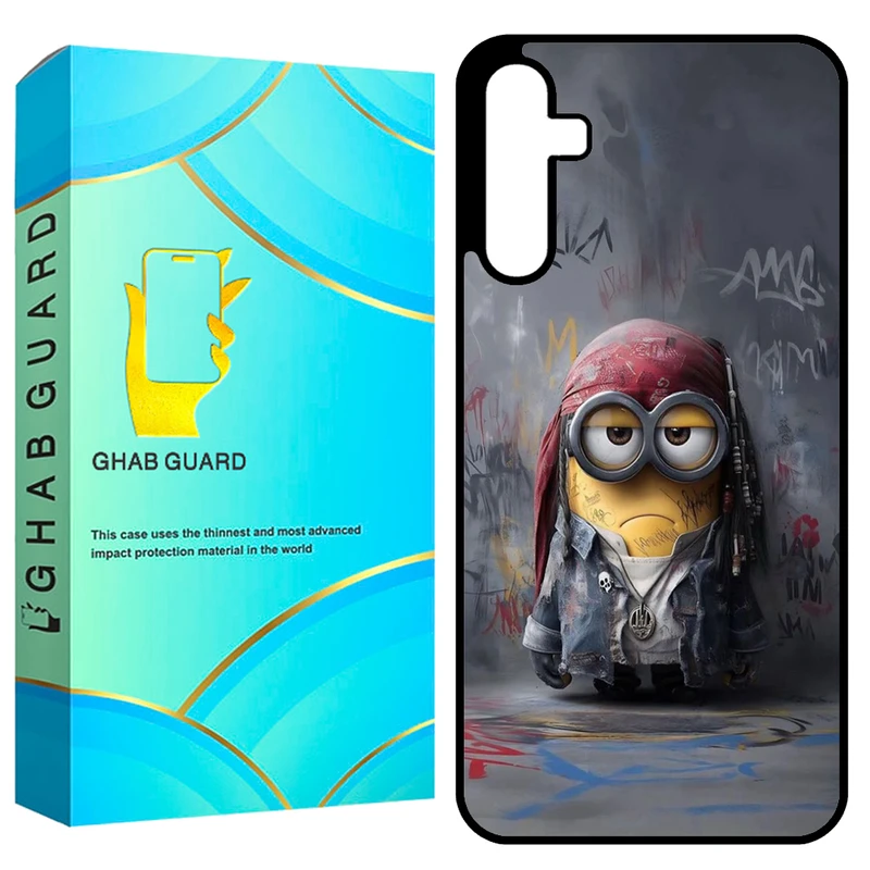 کاور قاب گارد طرح مینیون مدل GCHPA35 مناسب برای گوشی موبایل سامسونگ Galaxy A35 5G