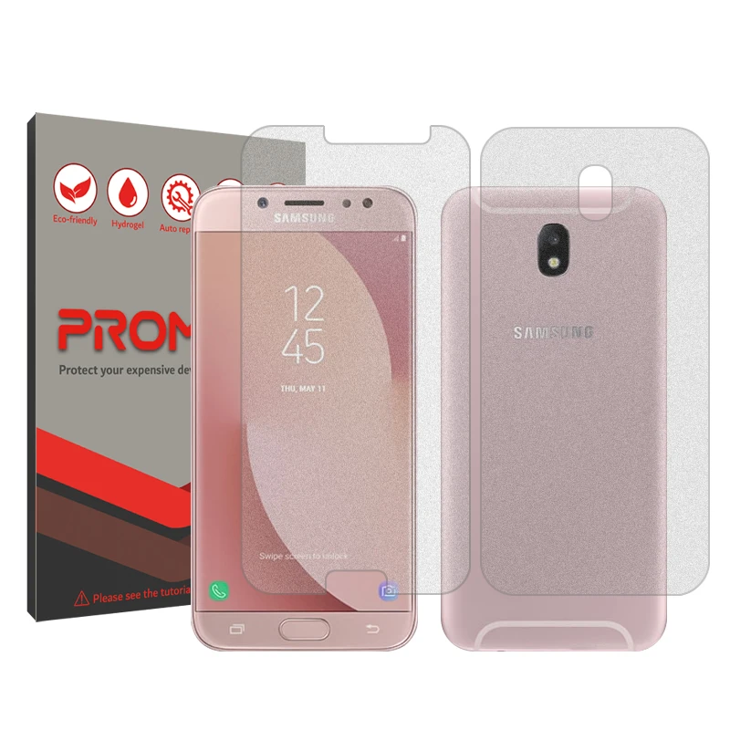 محافظ صفحه نمایش مات پرومیت مدل Resistant مناسب برای گوشی موبایل سامسونگ Galaxy J7 Pro به همراه محافظ پشت گوشی