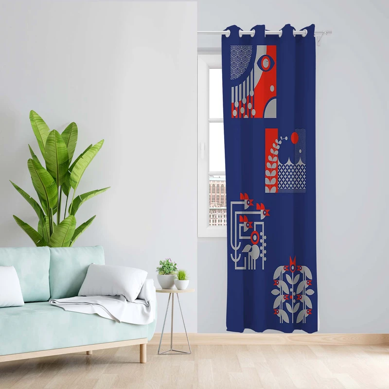 پرده مدل مخمل پانچی کد 5552 z سایز 140x200 سانتی متر