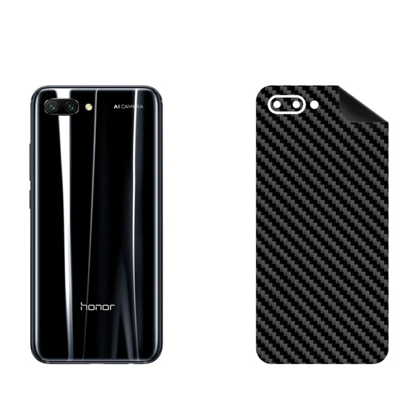 برچسب پوششی بستور مدل BT-Fibe طرح فیبر کربن مناسب برای گوشی موبایل آنر 10