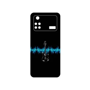 MAHOOT Electric Guitar Cover Sticker for Xiaomi Poco M4 Pro 4G