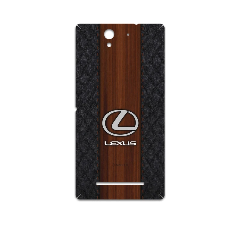 برچسب پوششی ماهوت مدل Lexus مناسب برای گوشی موبایل سونی Xperia C3 Dual