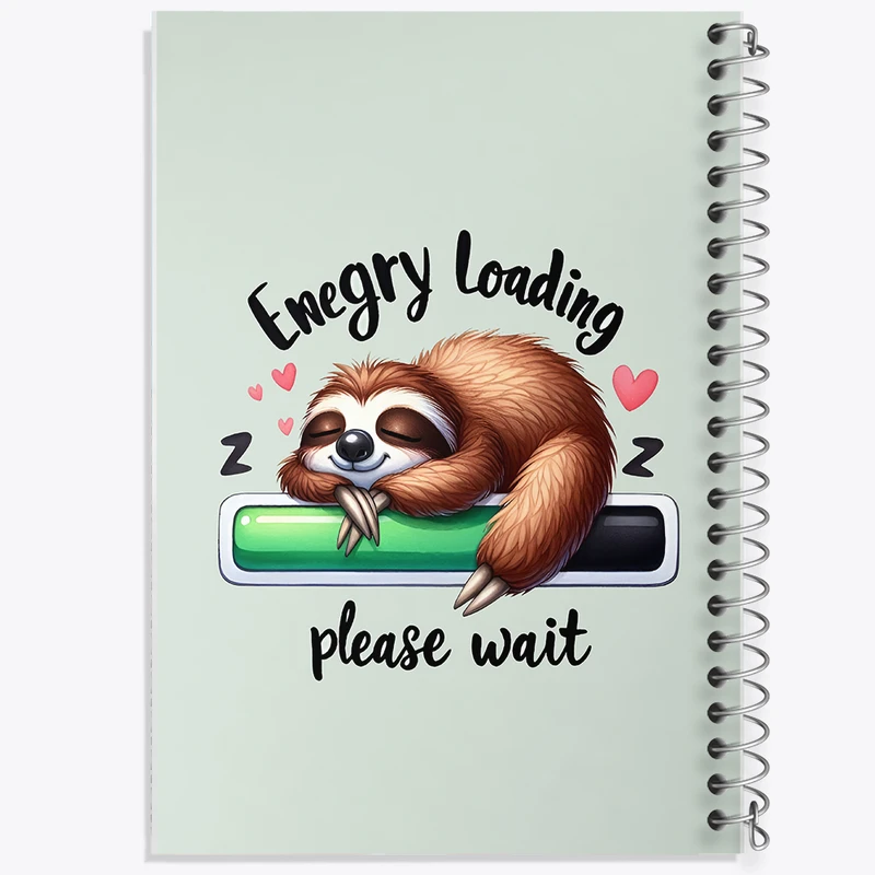 دفتر لیست خرید 50 برگ خندالو طرح تنبل بامزه کد N5484