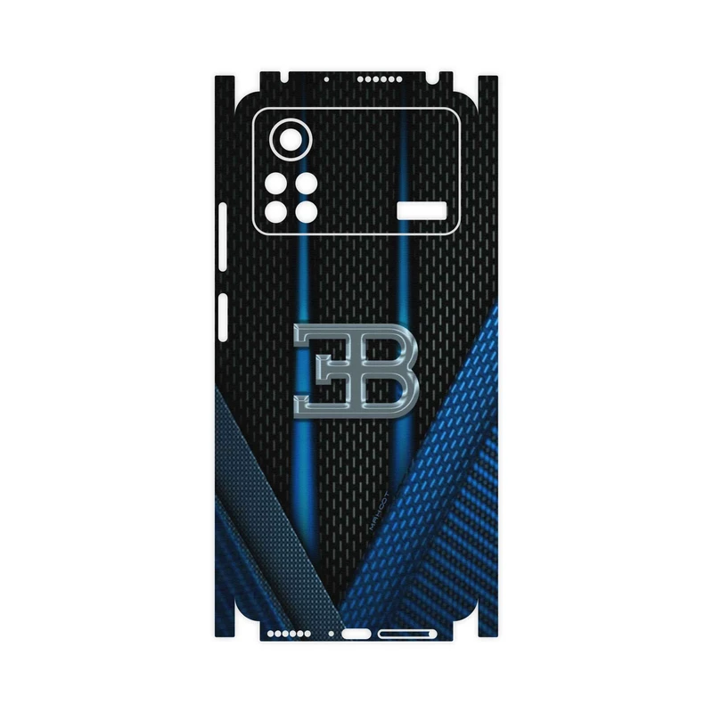 برچسب پوششی ماهوت مدل BUGATTI-FullSkin مناسب برای گوشی موبایل شیائومی Poco X4 Pro 5G