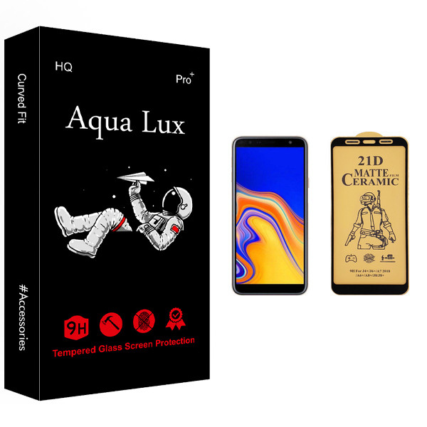 محافظ صفحه نمایش آکوا لاکس مدل +Pro مناسب برای گوشی موبایل سامسونگ Galaxy J4 Plus