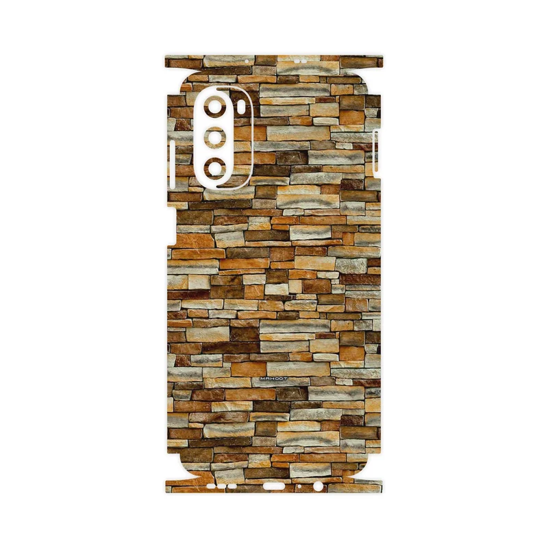 برچسب پوششی ماهوت مدل brickwall-FullSkin مناسب برای گوشی موبایل موتورولا Moto G52