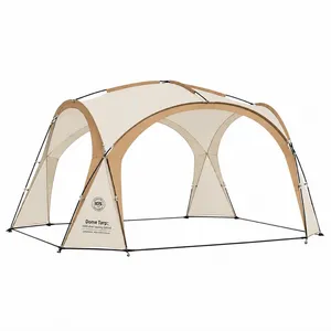 سایهبان سفری شاین تریپ مدل ST-05 Dome Canopy A470 Fiberglass Pole