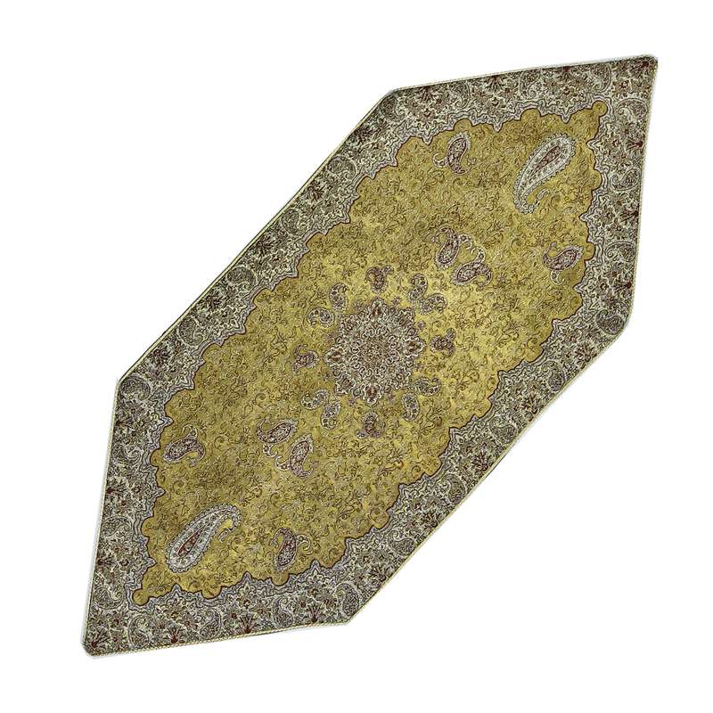 رومیزی ترمه مدل بته جقه کد 20GL