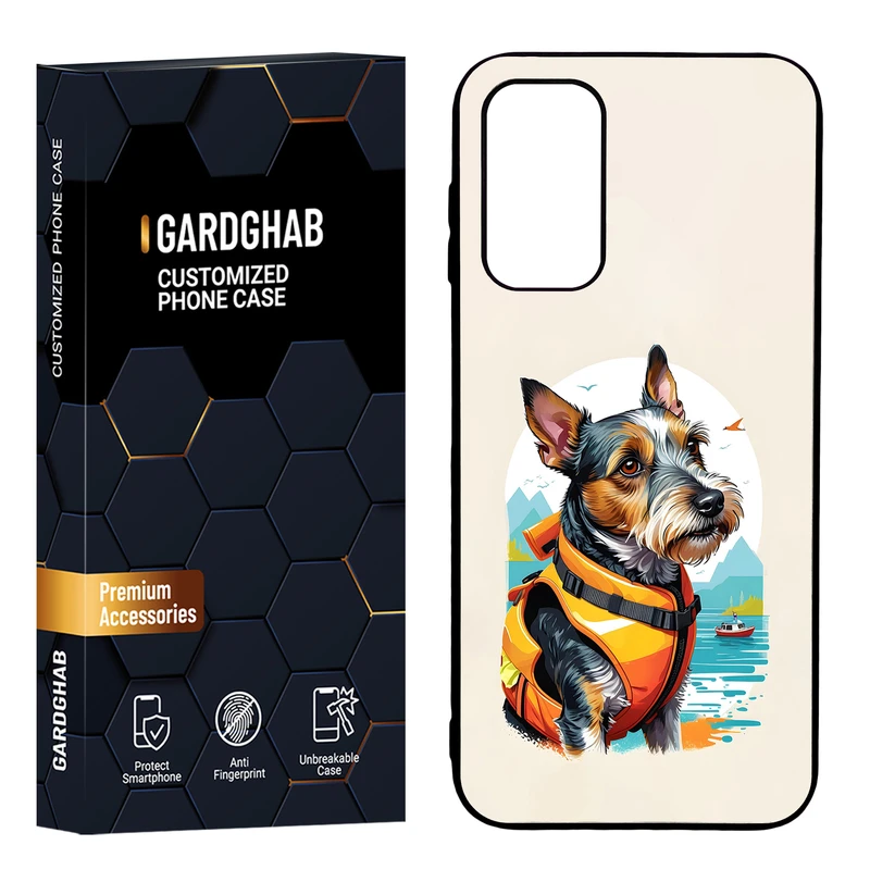 کاور گارد قاب مدل هنری مناسب برای گوشی موبایل سامسونگ Galaxy A14