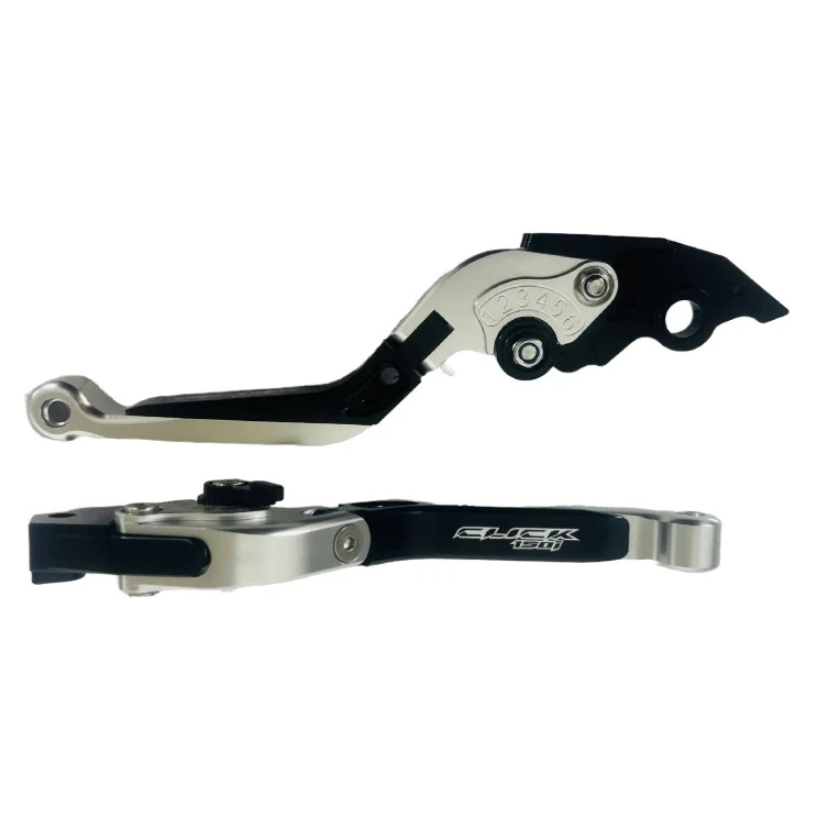 کتی کلاچ و ترمز موتور سیکلت وارون مدل تاشو کد SLVR مناسب برای هوندا کلیک 150/160 بسته 2 عددی