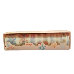 چسب کاغذی مدل واشی کد 05 عرض 3 سانتی متر بسته 10 عددی