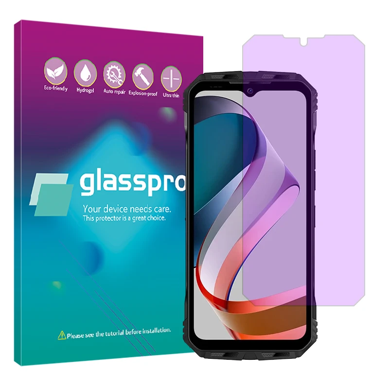 محافظ صفحه نمایش فیلتر بنفش گلس پرو مدل Eye Care مناسب برای گوشی موبایل دوجی V30T