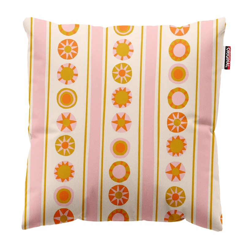  کوسن پاد آفرین طرح گل کد 3541 سایز 30*30 سانتی متر