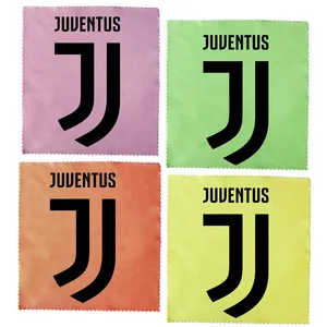 دستمال عینک آکو مدل JUVENTUS  مجموعه 4 عددی