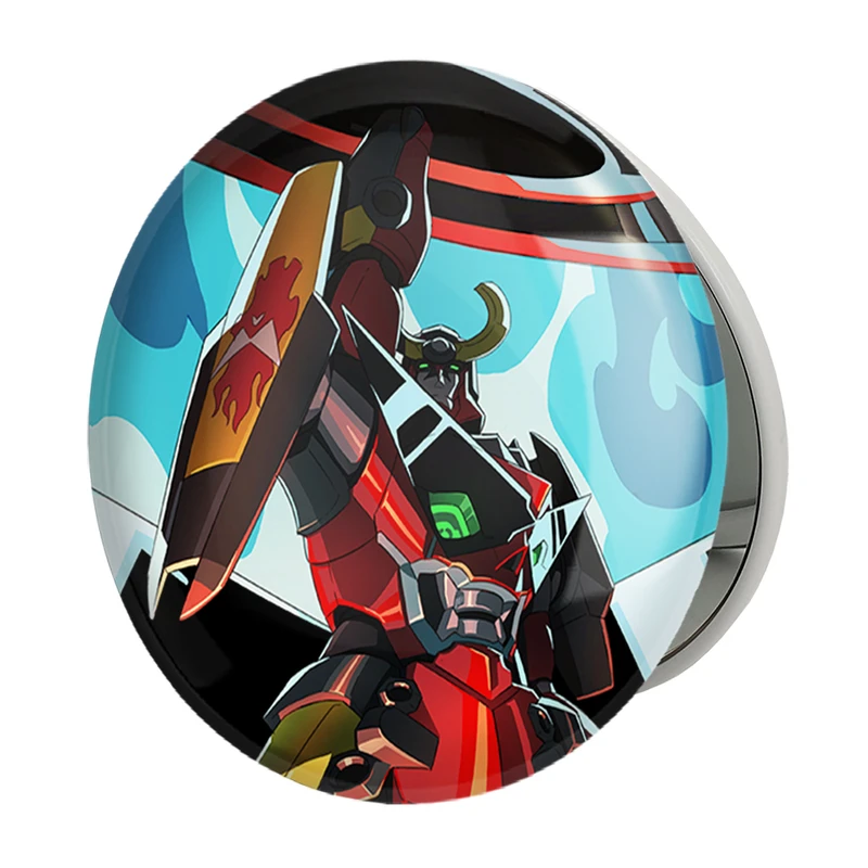 آینه جیبی خندالو طرح انیمه گورن لاگان مدل تاشو کد 32295