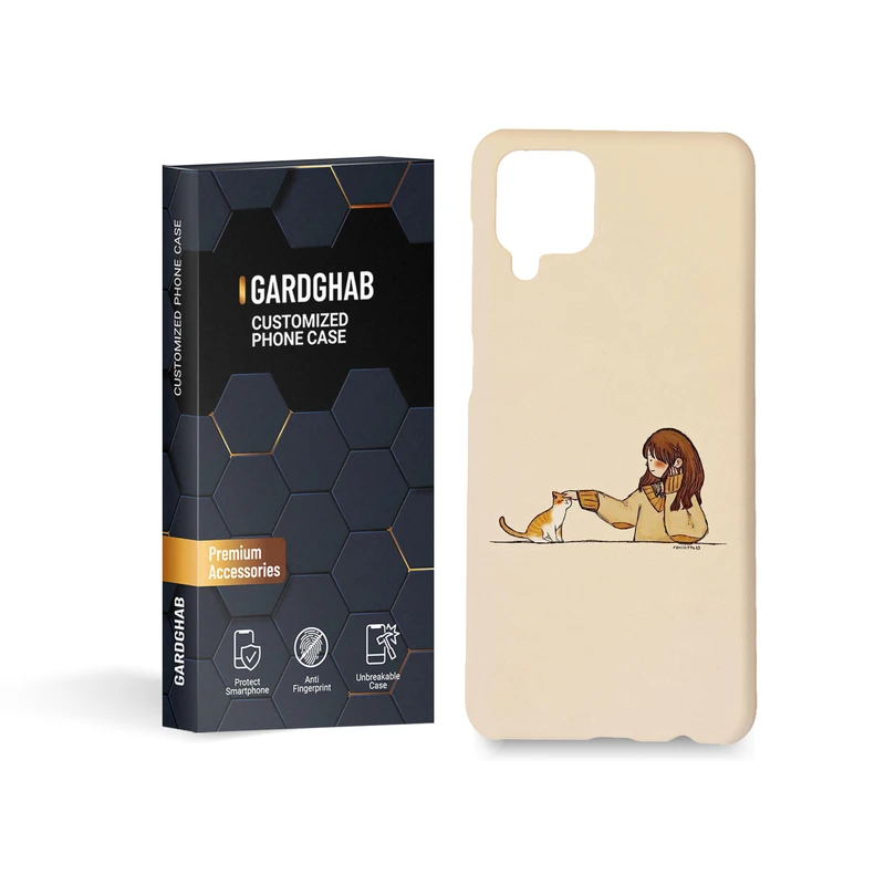 کاور گارد قاب مدل دخترانه مناسب برای گوشی موبایل سامسونگ Galaxy A12