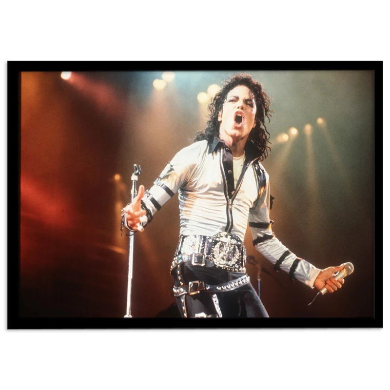 تابلو نوری بکلیت طرح مایکل جکسون Michael Jackson مدل لایت باکس B-s2367