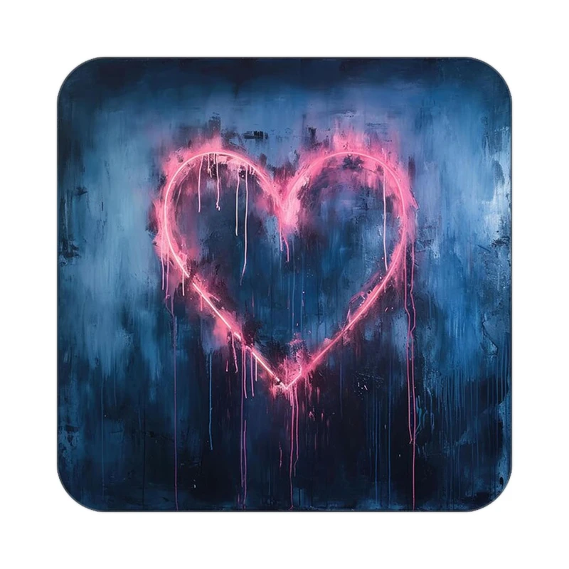 زیر لیوانی کاکتی مدل عاشقانه کد mp11680