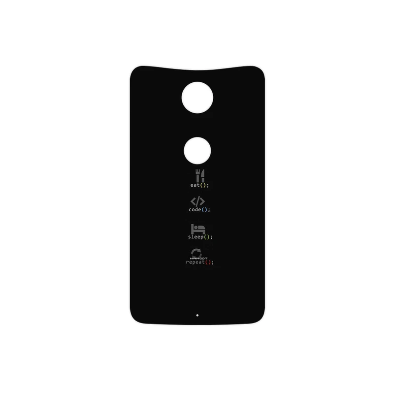 برچسب پوششی ماهوت مدل Programming 2 مناسب برای گوشی موبایل گوگل Nexus 6