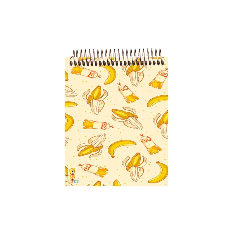 دفتر نقاشی 50 برگ بانیبو مدل موز کد 887