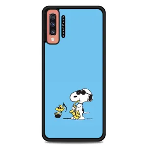 AKAM AMCWSGA70-SNOOPY14 Cover For Samsung Galaxy A70