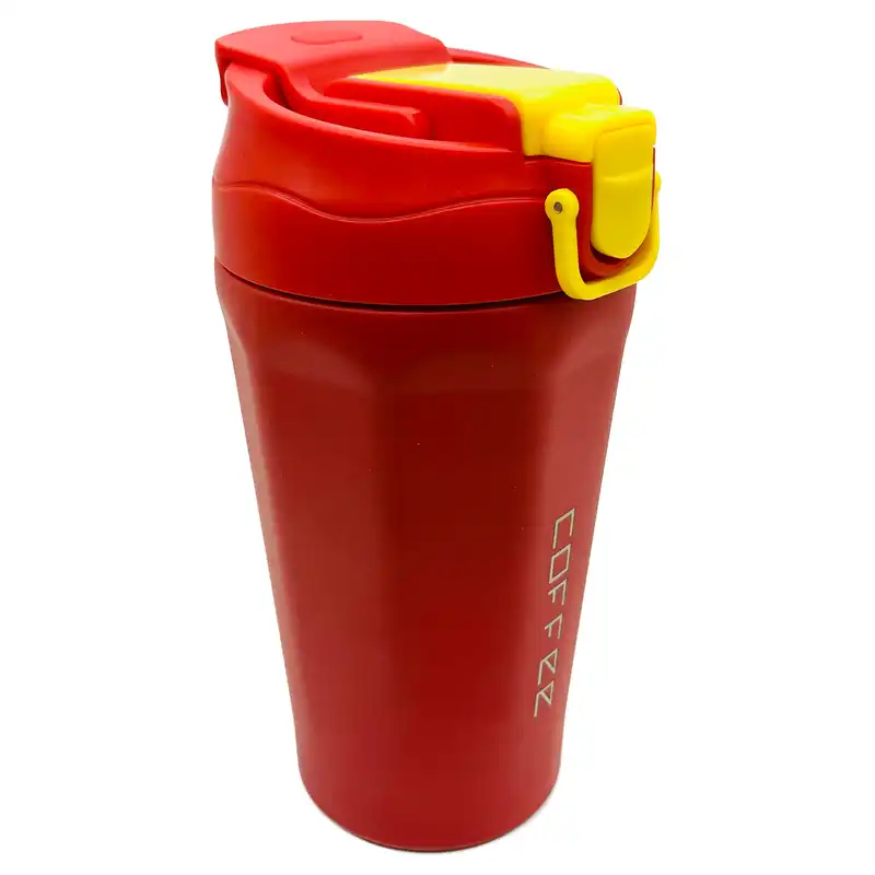 ماگ سفری مدل COFFEE طرح مات گنجایش 0.4 لیتر