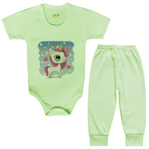 ست بادی و شلوار نوزادی کارانس مدل BSTG-3233