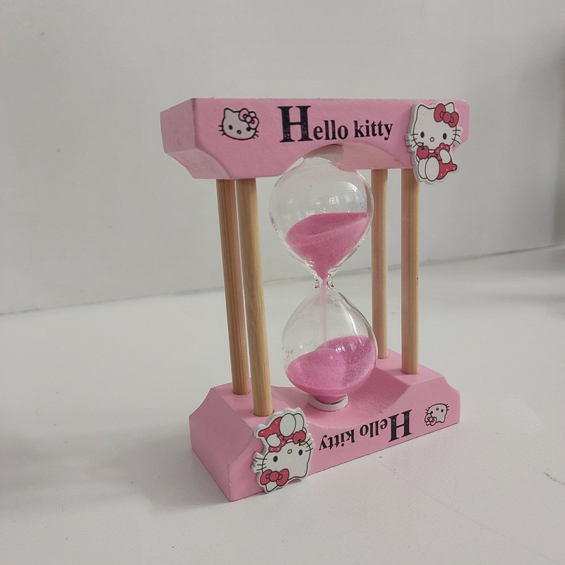 ساعت شنی طرح Kitty مدل 5 دقیقه ای