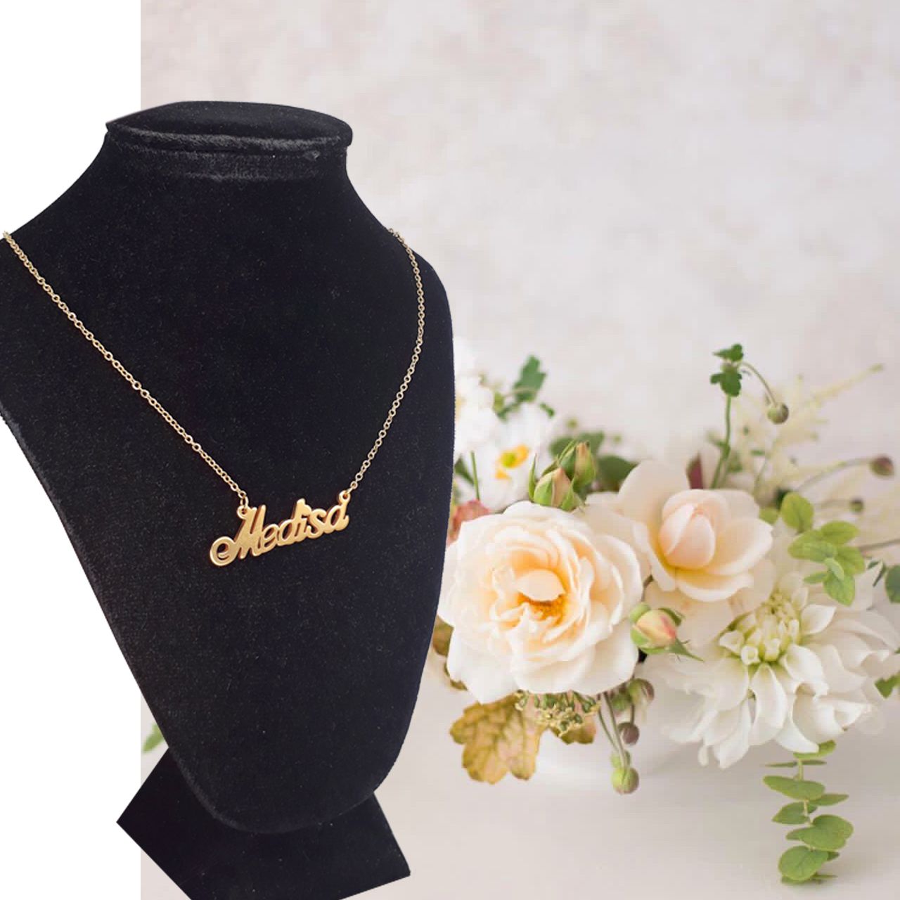 گردنبند زنانه آی جواهر طرح مدیسا کد A44 -  - 4