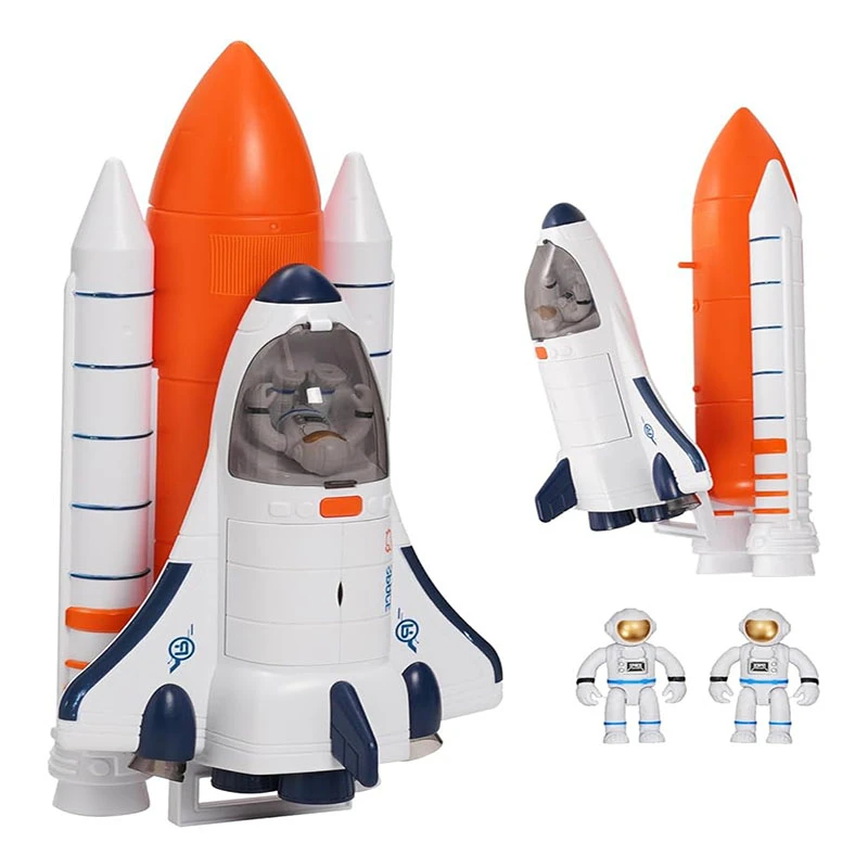 اسباب بازی مدل فضانورد و فضاپیما بسته مجموعه 6 عددی
