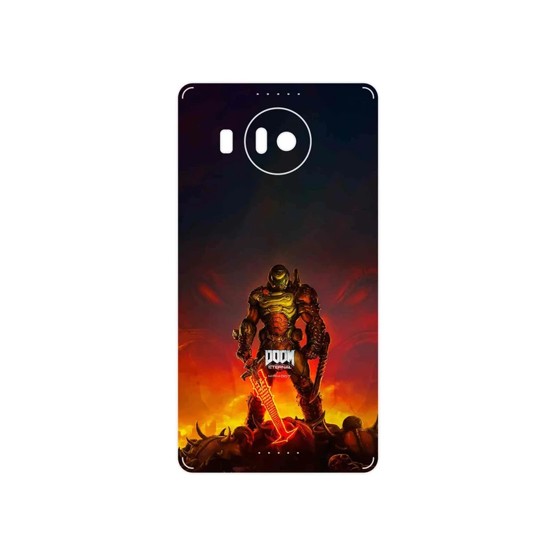 برچسب پوششی ماهوت مدل DOOM Game Series مناسب برای گوشی موبایل مایکروسافت Lumia 950 XL