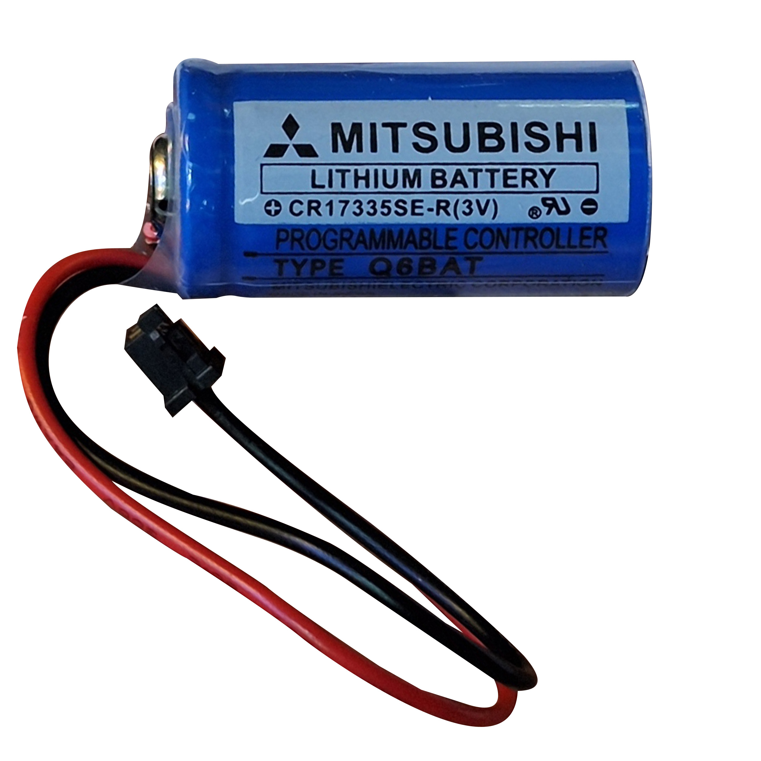 باتری لیتیومی میتسوبیشی مدل CR17335SE ظرفیت 1650 میلی‌ آمپر ساعت