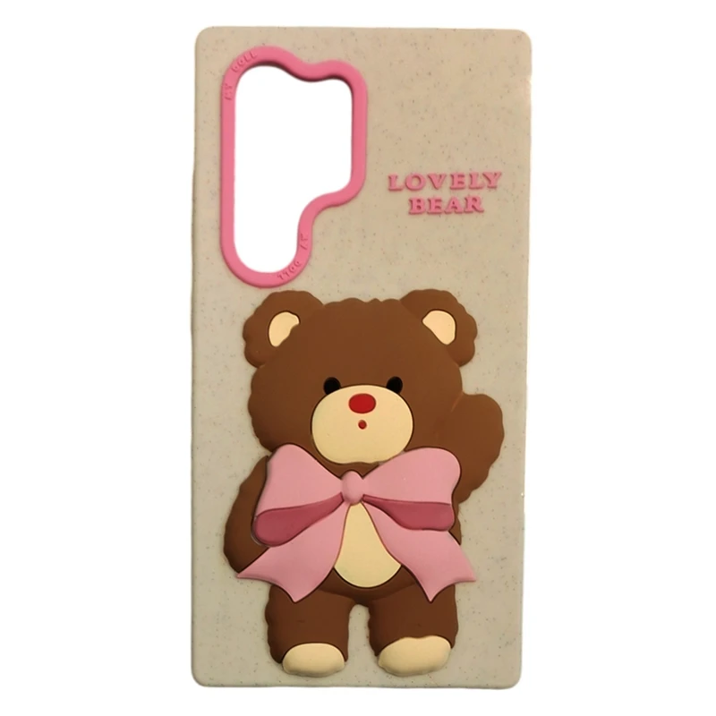 کاور طرح خرسی مدل Lovely Bear مناسب برای گوشی موبایل سامسونگ Galaxy A24