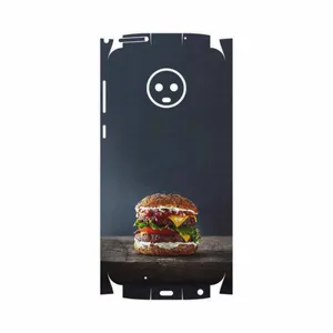 MAHOOT Hamburger-FullSkin Cover Sticker for Motorola Moto G6