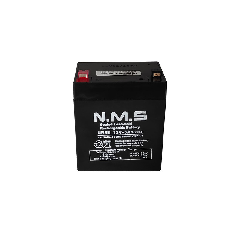 باتری موتور سیکلت ان ام اس مدل 12 ولت 5 آمپر