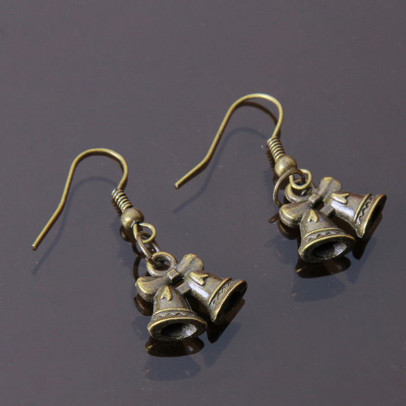 گوشواره دخترانه مدل فلزی فانتزی کد GZN_179