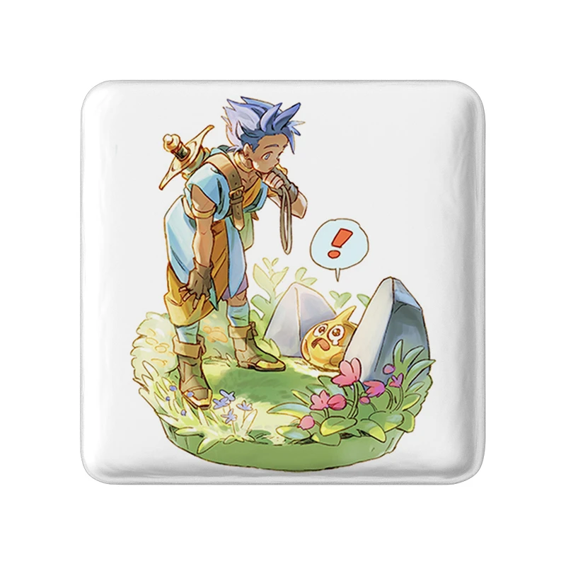 مگنت خندالو طرح بازی دراگون کوئست (Dragon Quest) مدل مربعی کد 35232