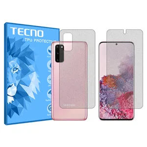 Matte tecno screen protector, HyMTT model, suitable for Samsung Galaxy S20 mobile phone, along with the phone back protector
